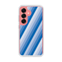 Slim Protection Case［ Middle Stripe - Blue ］