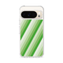 Slim Protection Case［ Middle Stripe - Green ］