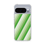 Slim Protection Case［ Middle Stripe - Green ］