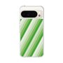 Slim Protection Case［ Middle Stripe - Green ］