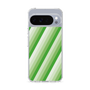 Slim Protection Case［ Middle Stripe - Green ］