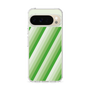 Slim Protection Case［ Middle Stripe - Green ］