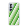 Slim Protection Case［ Middle Stripe - Green ］
