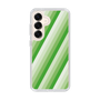 Slim Protection Case［ Middle Stripe - Green ］
