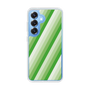 Slim Protection Case［ Middle Stripe - Green ］