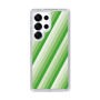 Slim Protection Case［ Middle Stripe - Green ］