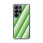 Slim Protection Case［ Middle Stripe - Green ］