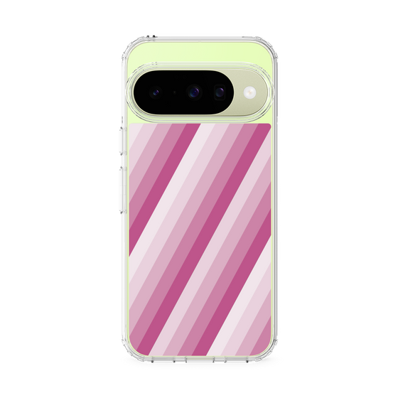 Slim Protection Case［ Middle Stripe - Pink ］