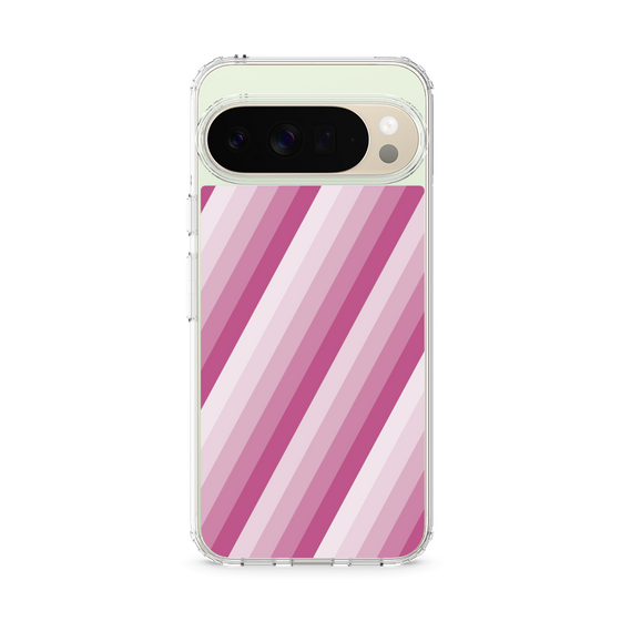 Slim Protection Case［ Middle Stripe - Pink ］