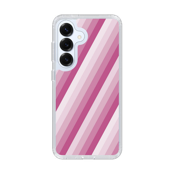 Slim Protection Case［ Middle Stripe - Pink ］