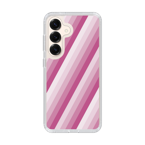 Slim Protection Case［ Middle Stripe - Pink ］
