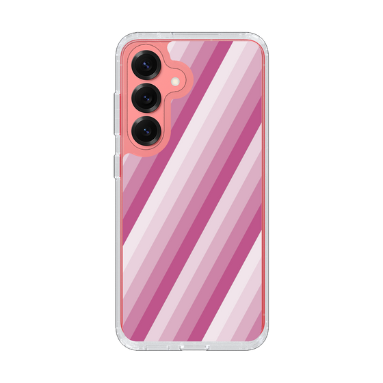 Slim Protection Case［ Middle Stripe - Pink ］