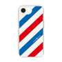 Slim Protection Case［ Big Stripe - Red × Blue ］