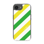 Slim Protection Case［ Big Stripe - Green × Yellow ］