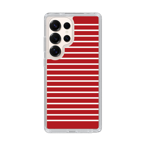 Slim Protection Case［ Middle Border - Red ］
