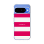 Slim Protection Case［ Big Border - Pink ］