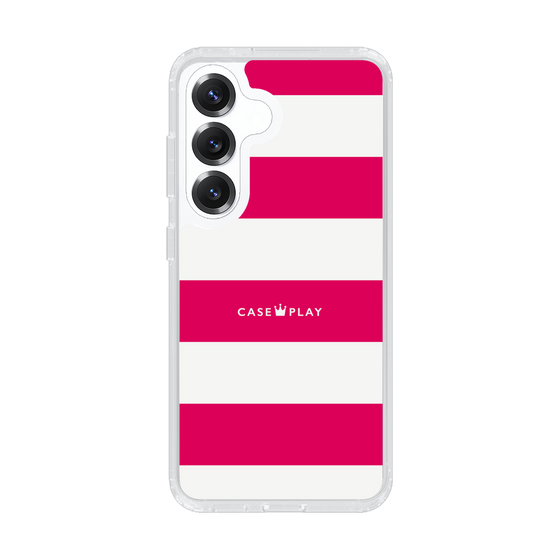 Slim Protection Case［ Big Border - Pink ］