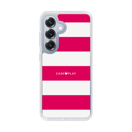 Slim Protection Case［ Big Border - Pink ］