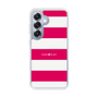 Slim Protection Case［ Big Border - Pink ］