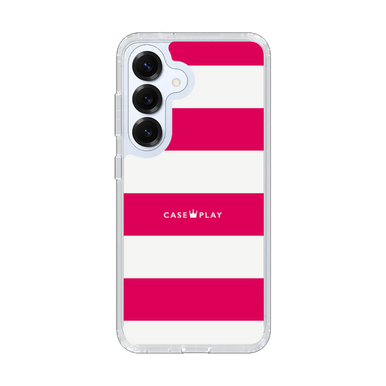 Slim Protection Case［ Big Border - Pink ］