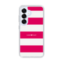 Slim Protection Case［ Big Border - Pink ］