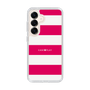 Slim Protection Case［ Big Border - Pink ］
