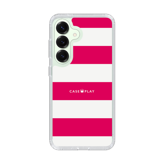Slim Protection Case［ Big Border - Pink ］