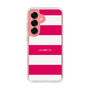 Slim Protection Case［ Big Border - Pink ］