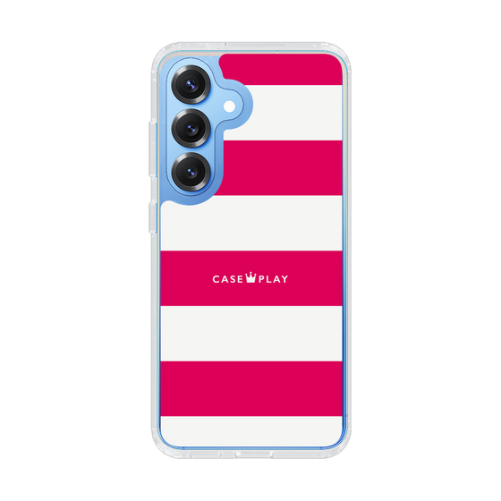 Slim Protection Case［ Big Border - Pink ］