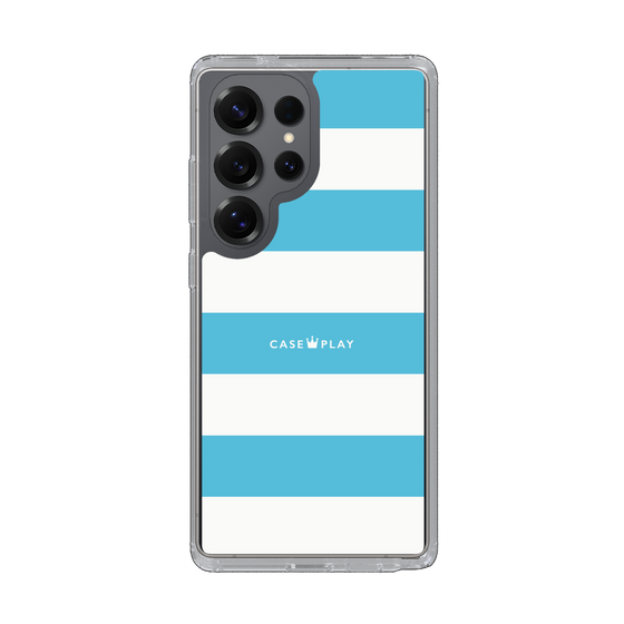 Slim Protection Case［ Big Border - Blue ］