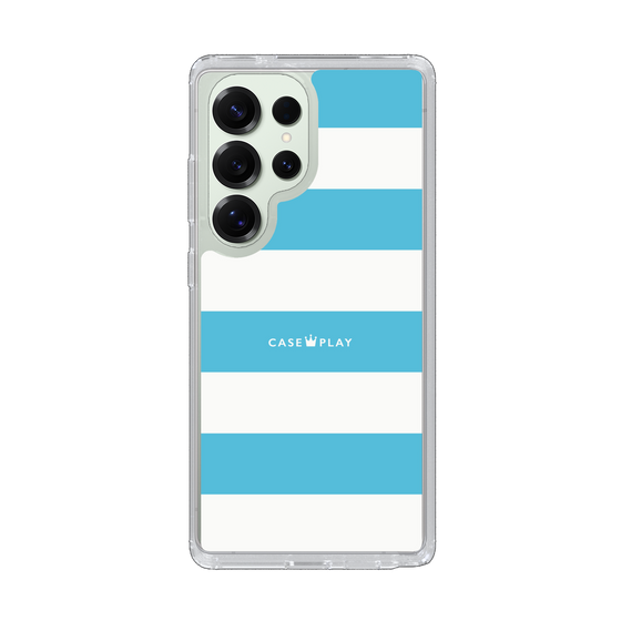 Slim Protection Case［ Big Border - Blue ］