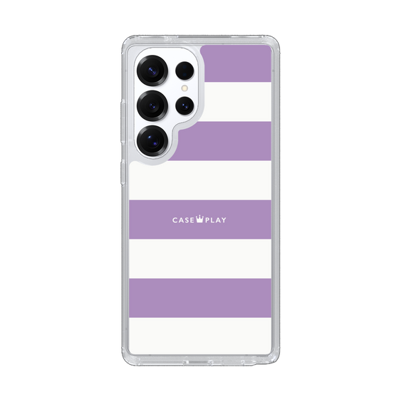 Slim Protection Case［ Big Border - Purple ］
