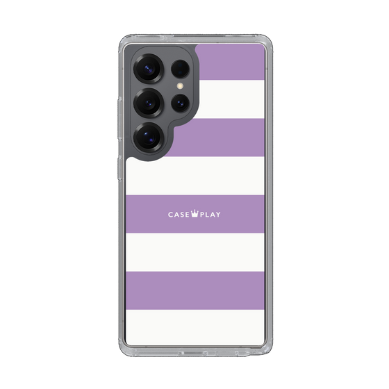 Slim Protection Case［ Big Border - Purple ］