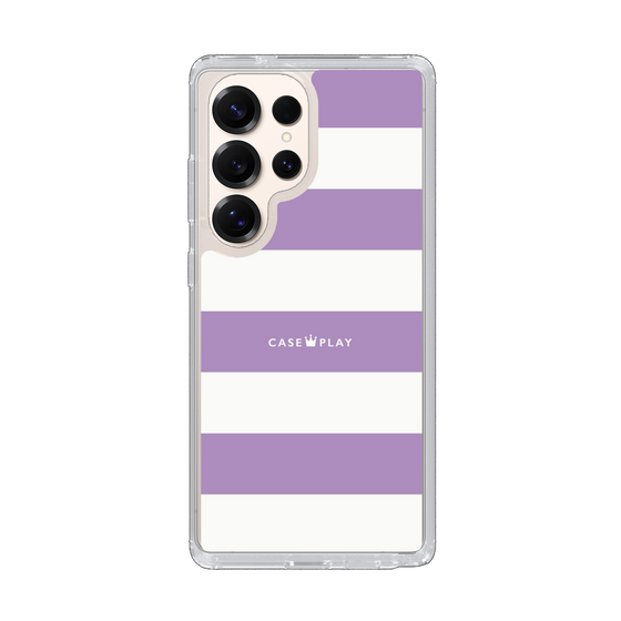 Slim Protection Case［ Big Border - Purple ］