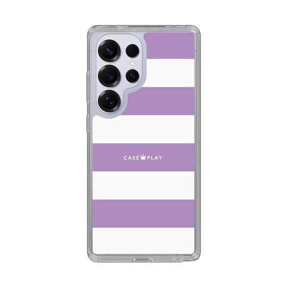 Slim Protection Case［ Big Border - Purple ］