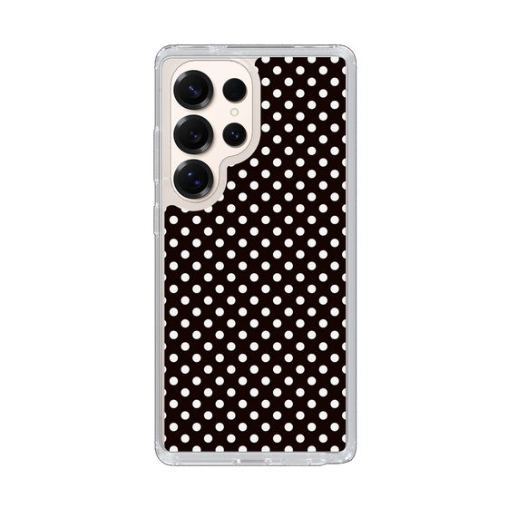 Slim Protection Case［ Small Dot - Black ］