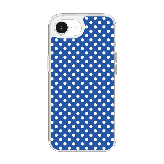 Slim Protection Case［ Small Dot - Blue ］