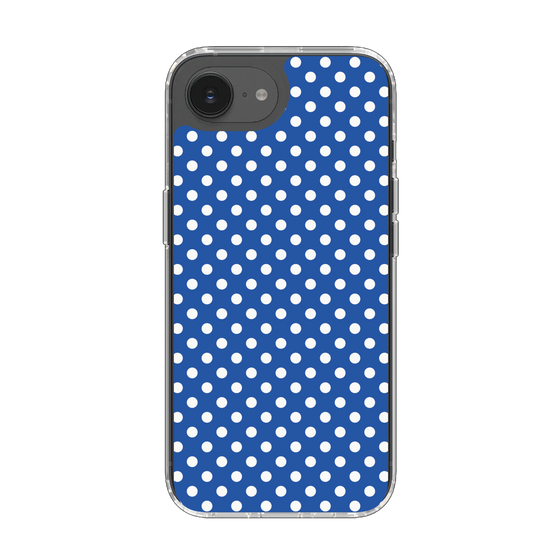 Slim Protection Case［ Small Dot - Blue ］