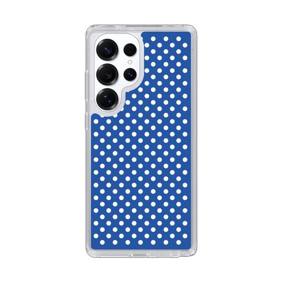Slim Protection Case［ Small Dot - Blue ］