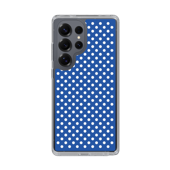 Slim Protection Case［ Small Dot - Blue ］
