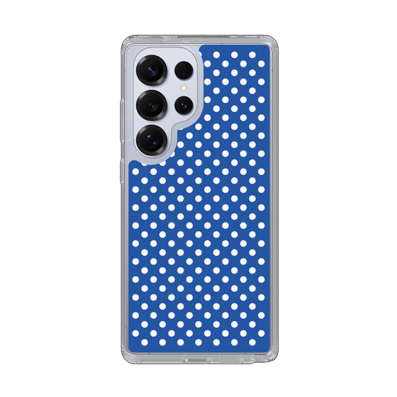 Slim Protection Case［ Small Dot - Blue ］