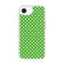 Slim Protection Case［ Small Dot - Green ］