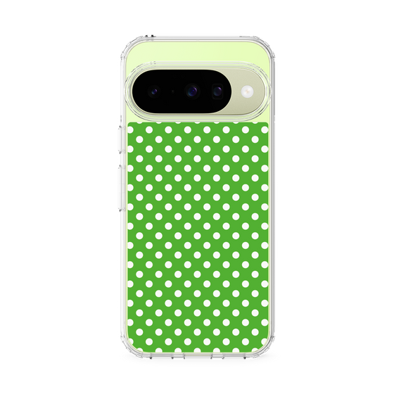 Slim Protection Case［ Small Dot - Green ］