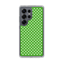 Slim Protection Case［ Small Dot - Green ］