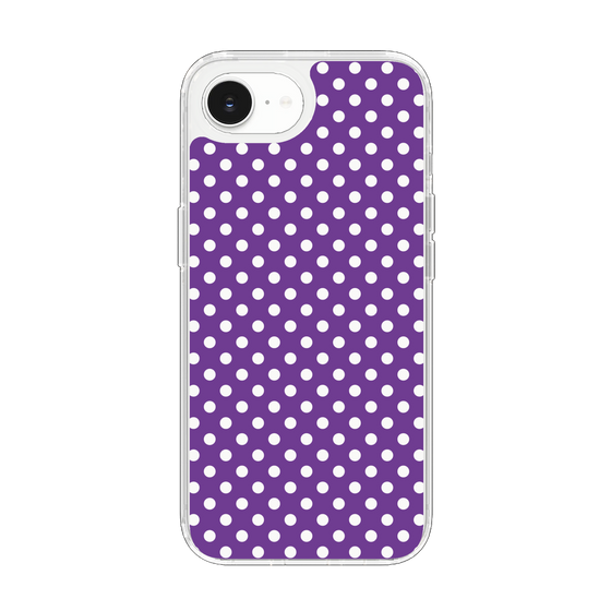 Slim Protection Case［ Small Dot - Purple ］