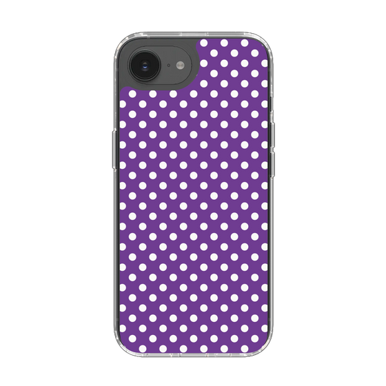 Slim Protection Case［ Small Dot - Purple ］