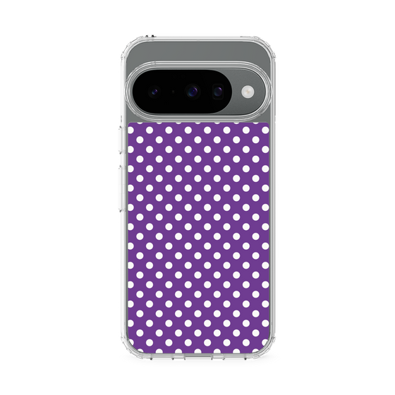 Slim Protection Case［ Small Dot - Purple ］