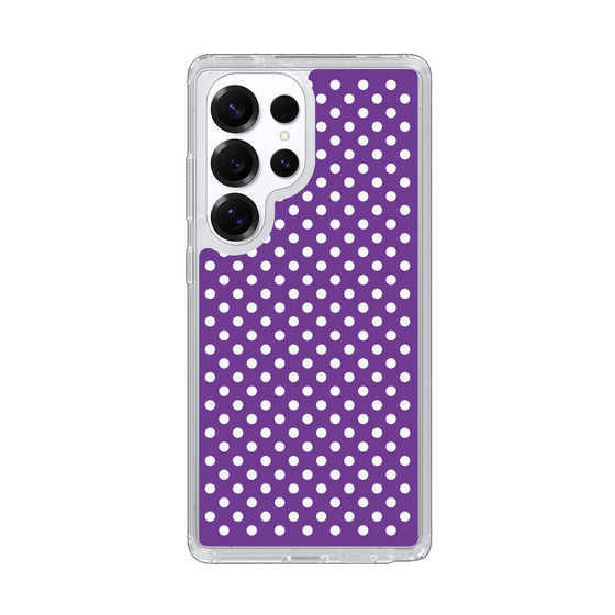 Slim Protection Case［ Small Dot - Purple ］