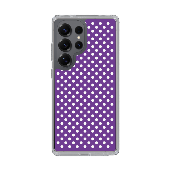 Slim Protection Case［ Small Dot - Purple ］