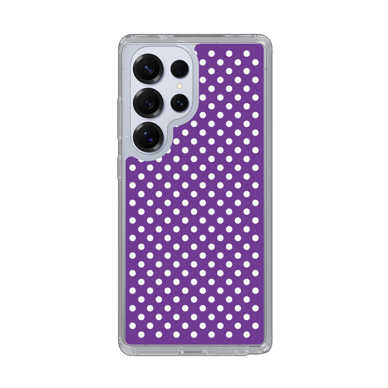 Slim Protection Case［ Small Dot - Purple ］